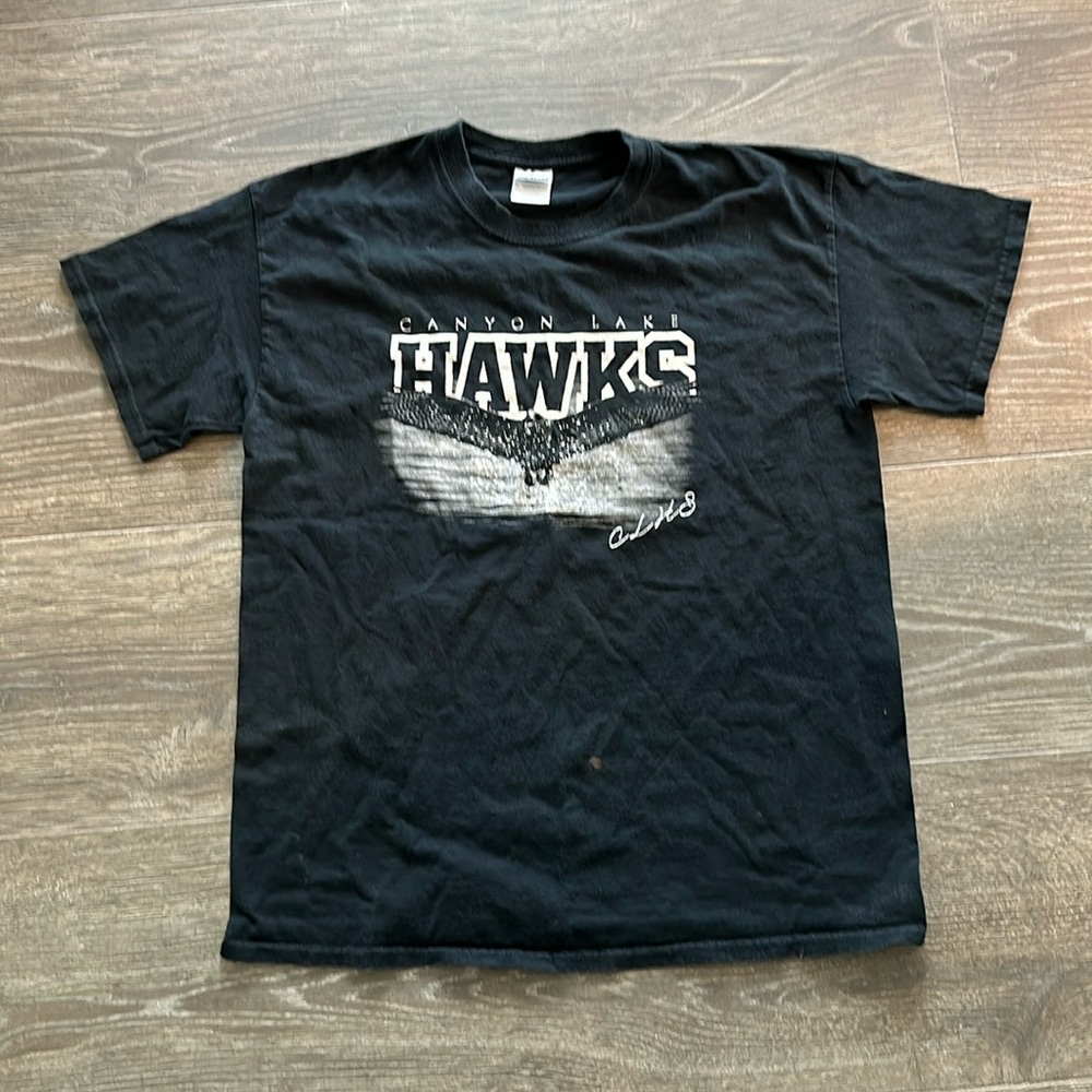 Vintage Black Gildan Shirt